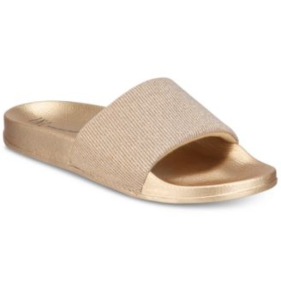 metallic slide